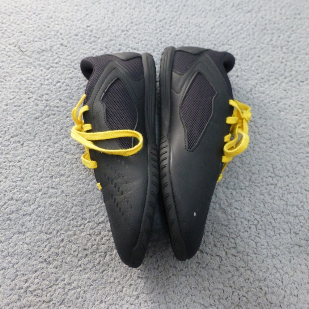 Adidas Predator Accuracy.4 Mens 10 Indoor Turf Soccer Cleats Black Yellow - Picture 6 of 10